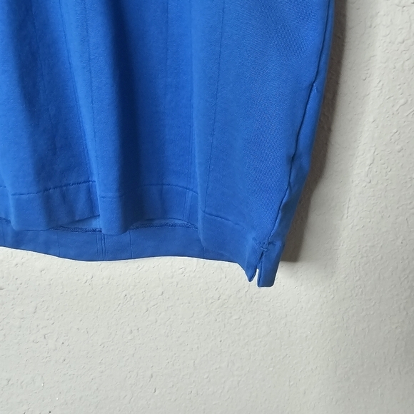 Tiger‎ Woods Collection Dri Fit Blue Mens Polo Size M Medium - Picture 5 of 10
